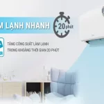 Điều hòa Daikin làm lạnh nhanh