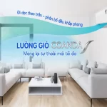 Điều hòa Daikin luồng gió coanda