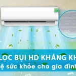 Điều hòa Midea bộ lọc HD