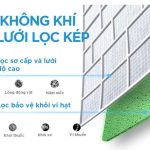 Điều hòa Midea lưới lọc kép