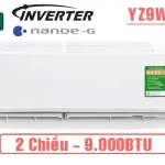 ĐIỀU HÒA PANASONIC 2 CHIỀU 9000BTU INVERTER YZ9WKH-8