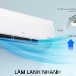 Điều hòa LG làm lạnh nhanh